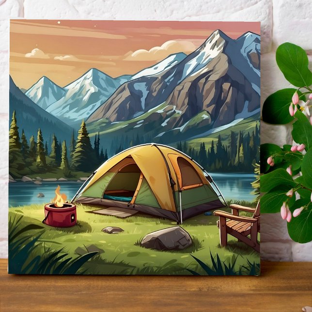 Fin Grönt Vattenfärgsmålning för naturkampanj Poster (Skapare uppladdad)