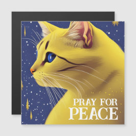 Fin Gult Katt med Blue Öga - Ukraina