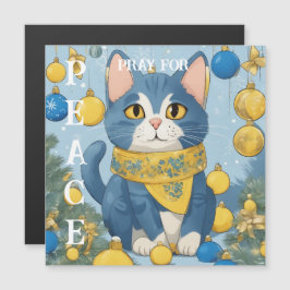 Fin Gult Katt med Blue Öga - Ukraina