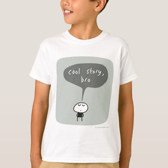 Fin historia, broder.. t-shirt (Framsida)