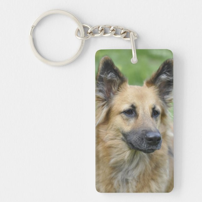Fin Hund Nyckelring (Framsidan)