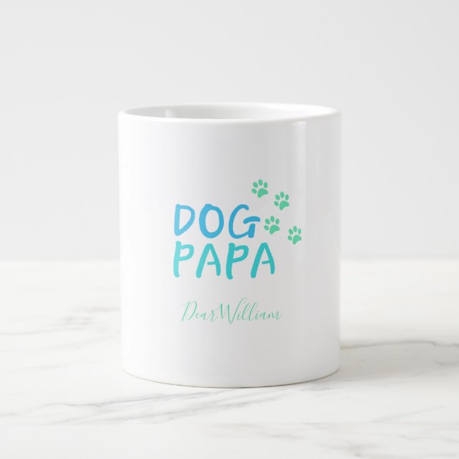 Fin Hund    PapaGiant Coffee Mugg Jumbo Mugg (Framsidan)