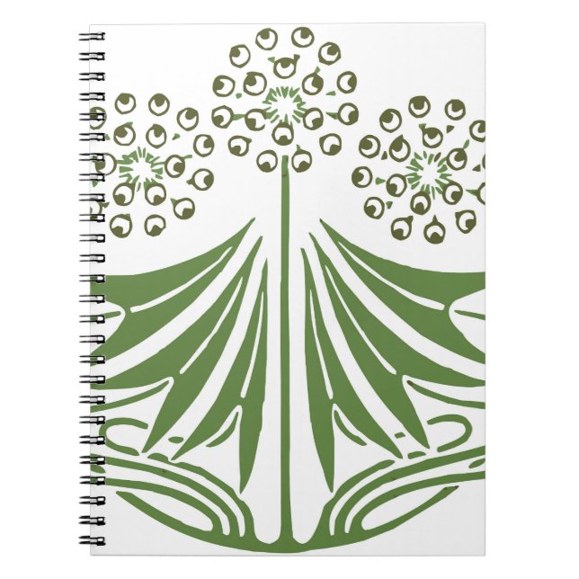 Fin illustration av vintagen. anteckningsbok (Framsidan)