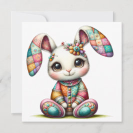 Fin inbjudan till Precious Bunny tema fest