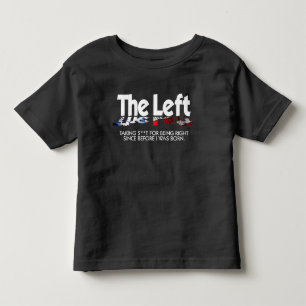Fin Jersey för småbarn T-tröja - det vänstert, T-shirt