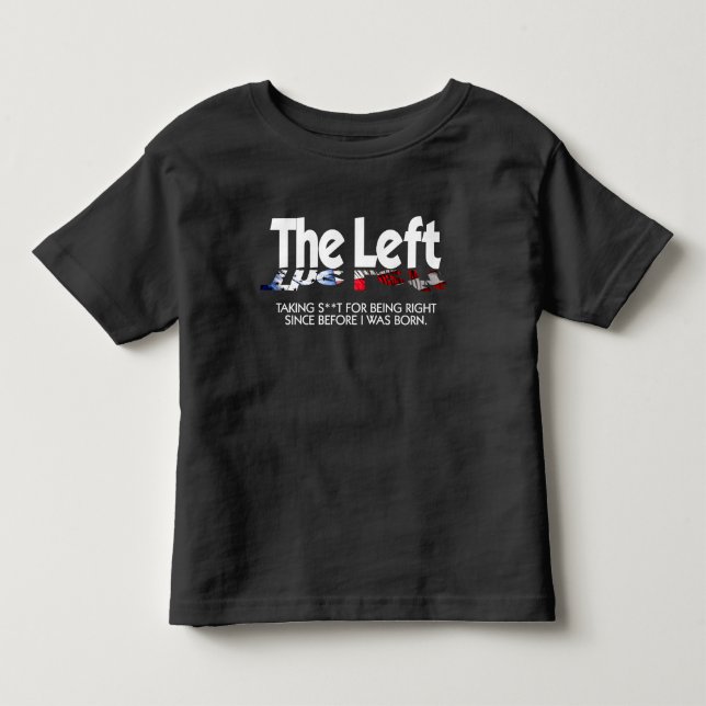 Fin Jersey för småbarn T-tröja - det vänstert, T-shirt (Framsida)