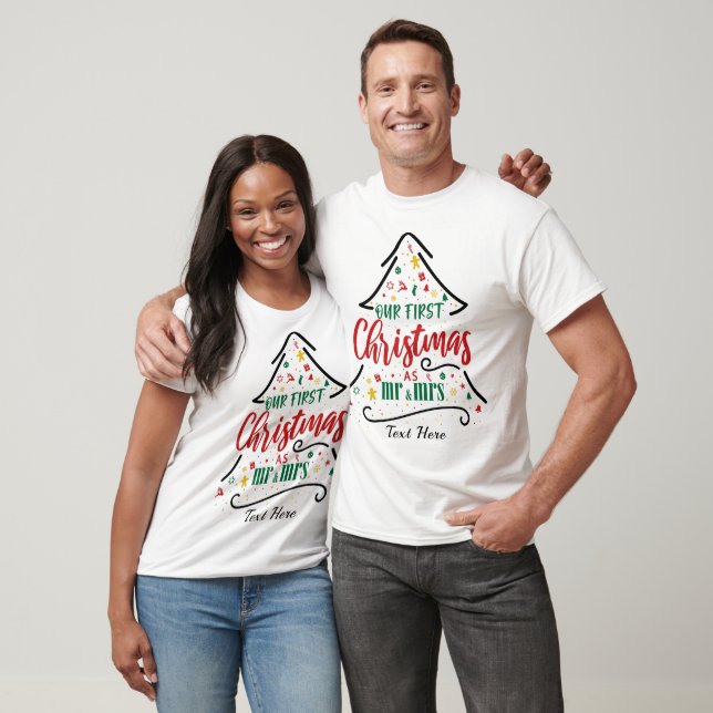 Fin Jul Party-matchningsfamilj T Shirt (Unisex)