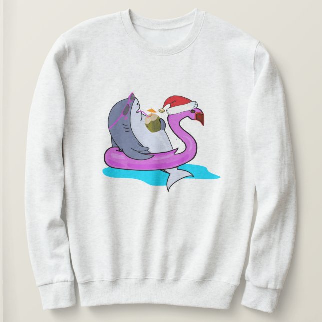 Fin julhajdesign, hoodie sweatshirt t shirt (Design framsida)