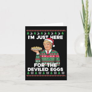 Fin jultomte.. Jag är bara här för Devile Kort