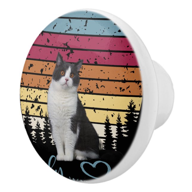 Fin katt knopp (Höger)