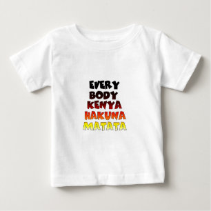 Fin Kenyas färgstarka Fantastisk Text Offertdesign T Shirt