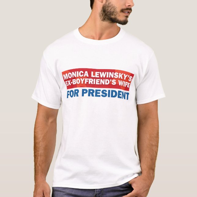 Fin klinton till president! tee (Framsida)
