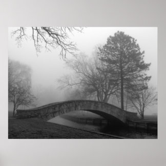 Fin konsfotografi - "Mistique" Bridge-utskrift Poster