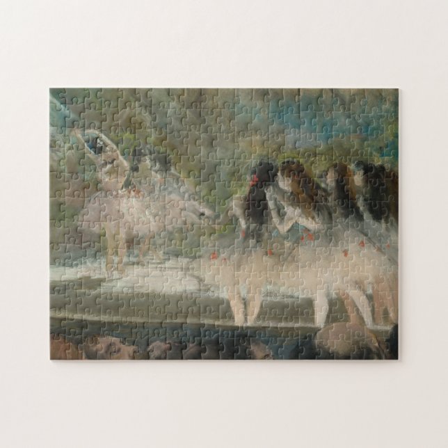 Fin konst | Degas Ballerinas Jigszle Puzzle Pussel (Horisontell)