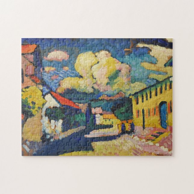 Fin konst | Kandinsky Jigszle Puzzle Pussel (Horisontell)
