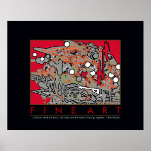 Fin konst poster