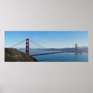 Fin konst Poster Golden Grind Bridge