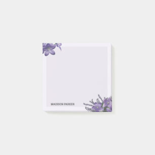 Fin Lila Campanula Post-it Block