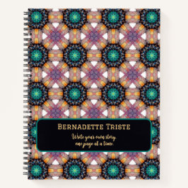 Fin Lila Mauve Anpassat namn Geometric Tile