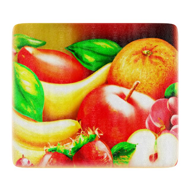 Fin målning av tropiska frukter. Köp nu (Framsidan)
