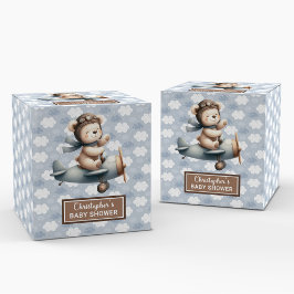 Fin Nalle Pilot Blue Baby Favoritbox Presentaskar