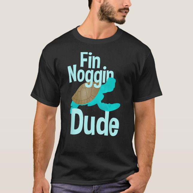 Fin Noggin Boy T Shirt (Framsida)