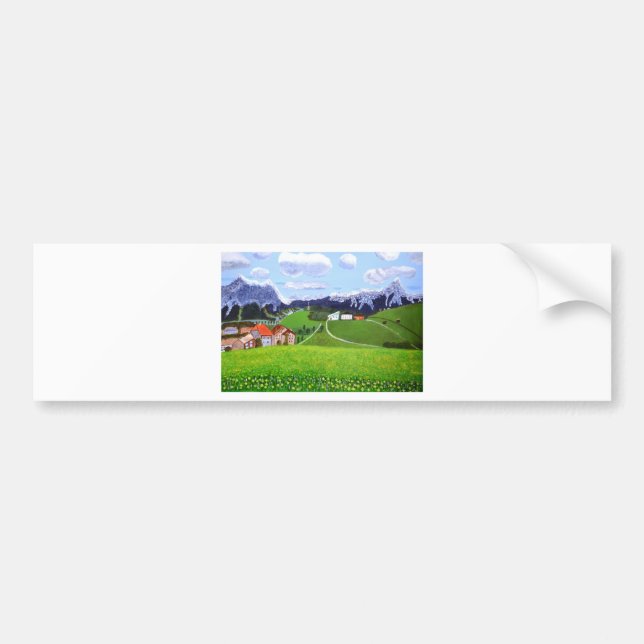 Fin Norge Bildekal (Framsidan)