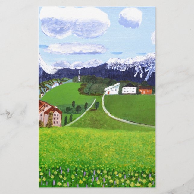 Fin Norge Brevpapper (Framsida)