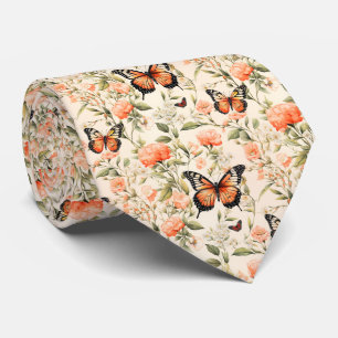 Fin Orange Butterflies on Blek Orange Slips