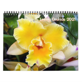 Fin Orchids 2021-kalender Kalender