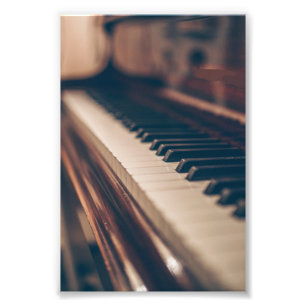 Fin Piano-design Fototryck