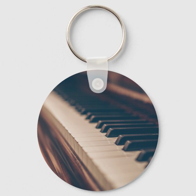 Fin Piano-design Nyckelring (Framsida)