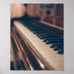 Fin Piano-design Poster