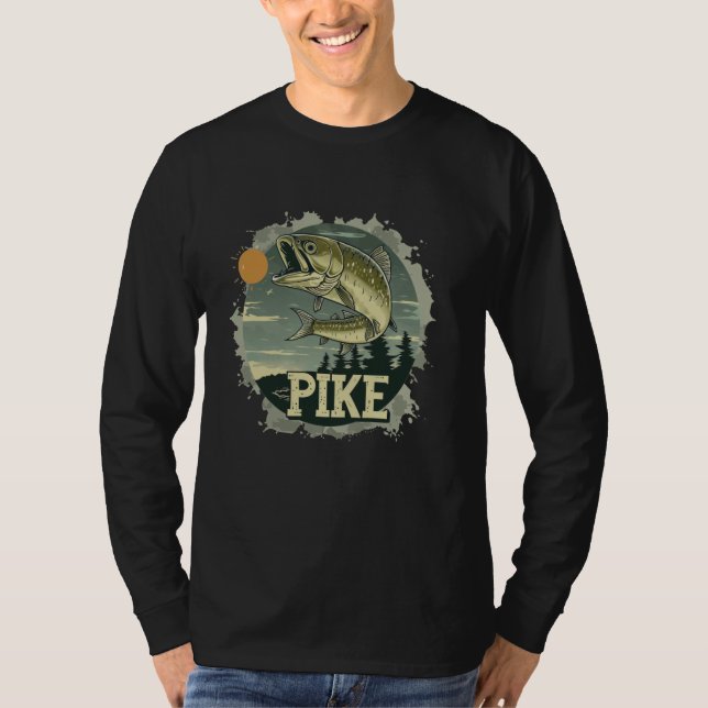 Fin rovgig fiskkostumma för fiskebåtar t shirt (Framsida)