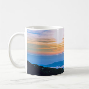 Fin scen av Fog med berg Kaffemugg