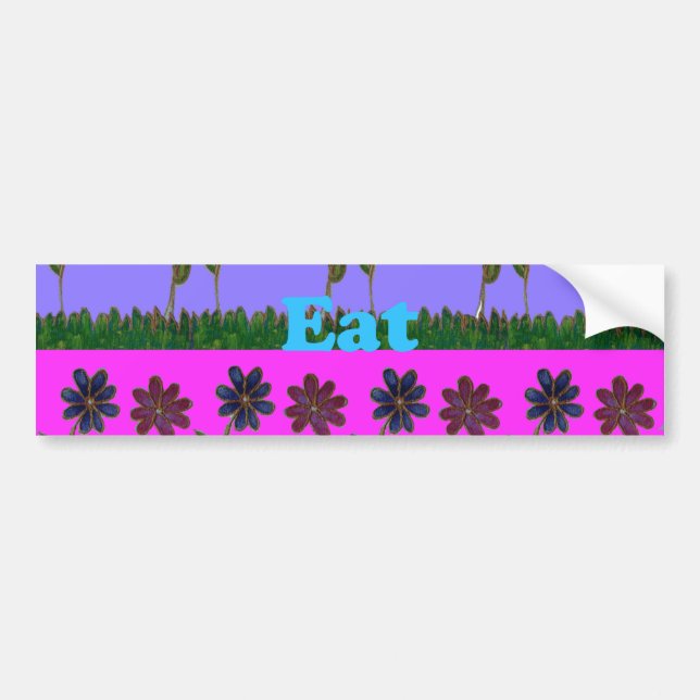Fin Söt Uniquely Bumper Sticker-mall Bildekal (Framsidan)