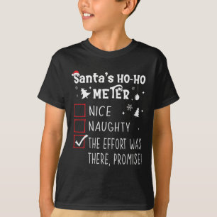 Fin, stygg, ansträngningen var där t shirt