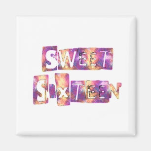 Fin Sweet sixteen Magnet