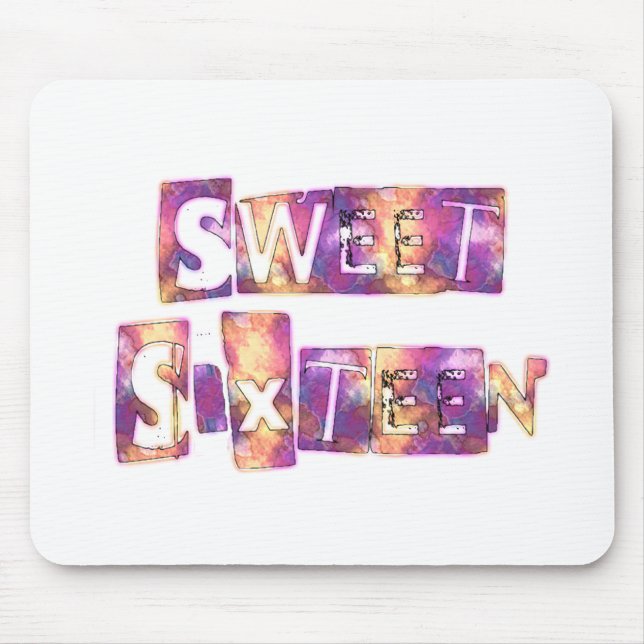 Fin Sweet sixteen Musmatta (Framsidan)