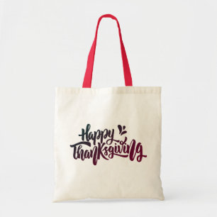 Fin texttypografi för Thanksgiving Tygkasse