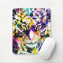 Fin Tiger Mouse Pad | Orange Tiger Mousepad Musmatta