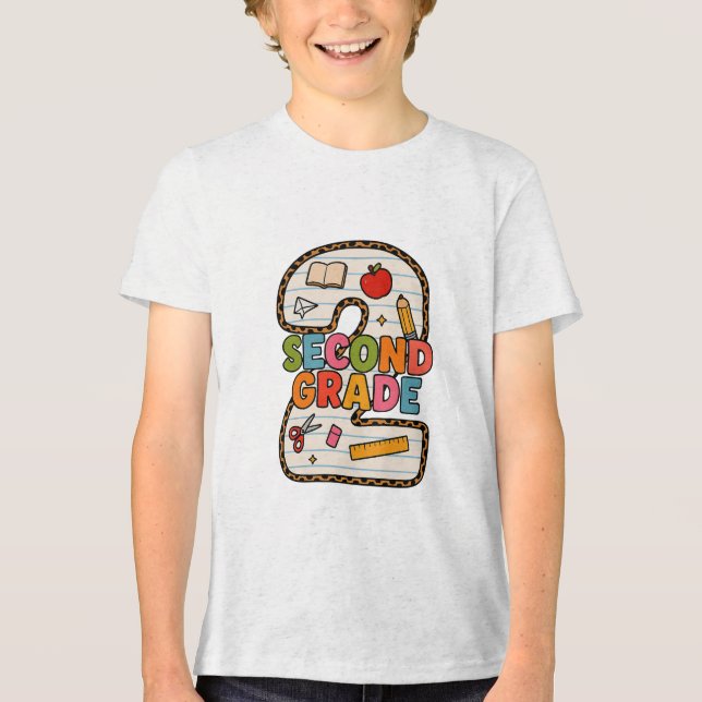 **Fin tröja i t-shirt för barn  (Framsida)