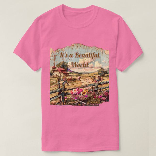 Fin värld t shirt (Design framsida)
