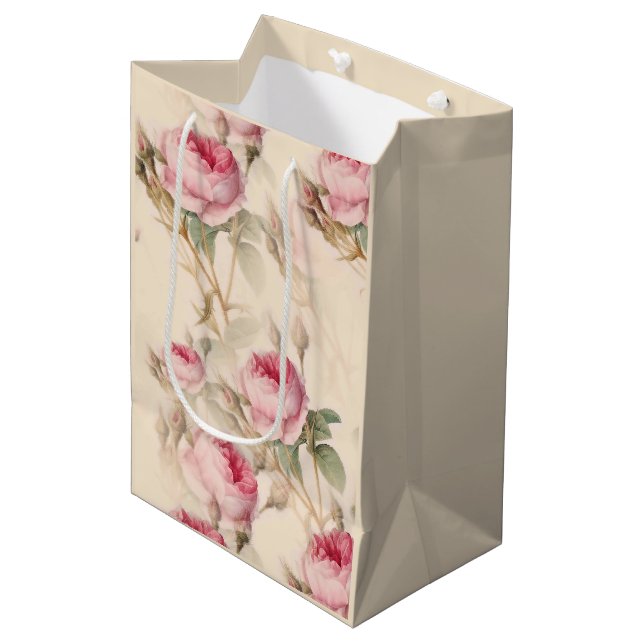 Fin Vintage Blommigt (Framsidan Vinklad)