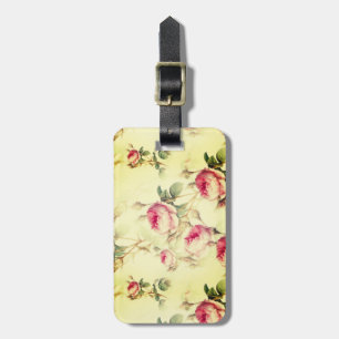 Fin Vintage Blommigt Bagagebricka