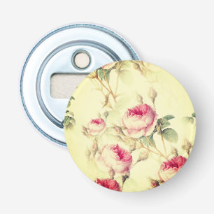 Fin Vintage Blommigt Flasköppnare