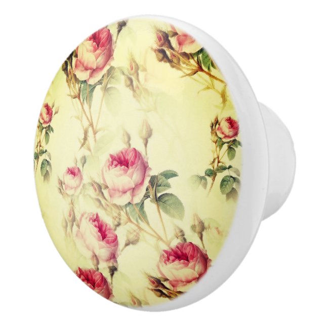 Fin Vintage Blommigt Knopp (Höger)