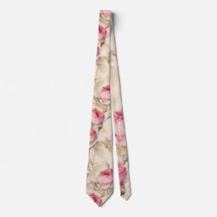 Fin Vintage Blommigt Slips