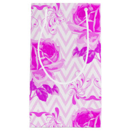 Fin Vintage Lila Blommigt