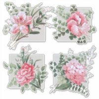 Fin Vintage Rosa Blommigt | Silver BG